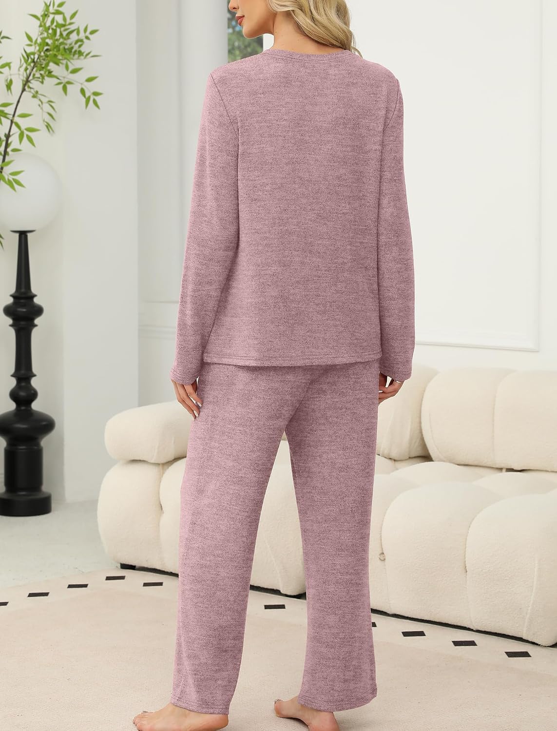 Thumbnail 4 de SAMPEEL Pajamas for Women Two-Piece Set