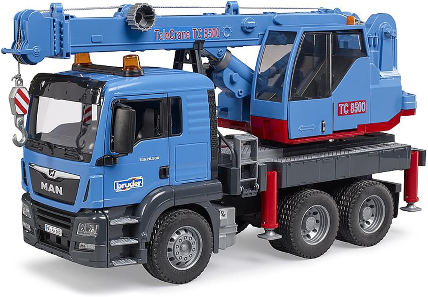 Thumbnail 3 de Bruder MAN TGS Crane Truck 03771 – 1:16 Scale Construction Vehicle