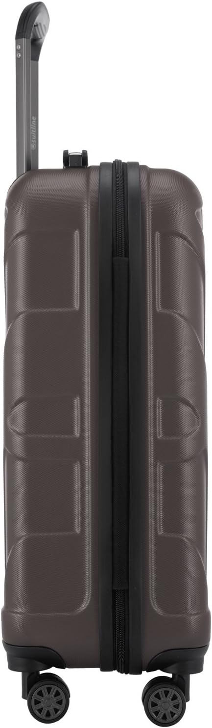 Detalle de SUITLINE Valigia da cabina rigida 55 cm – ABS opaco, 34 L, 4 ruote doppie, TSA