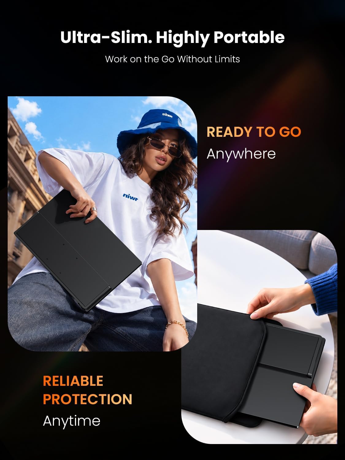 Thumbnail 6 de EVICIV Portable Gaming Monitor 18.5-inch
