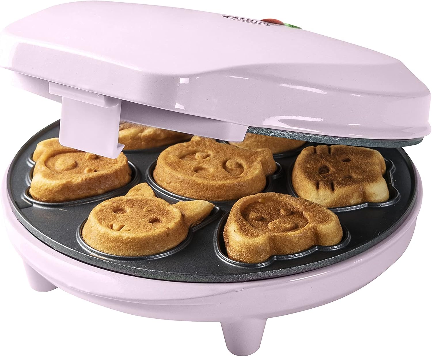 Thumbnail 6 de Bestron Waffeleisen für Mini-Cookies – Tiermotiven, 700 W, Blau