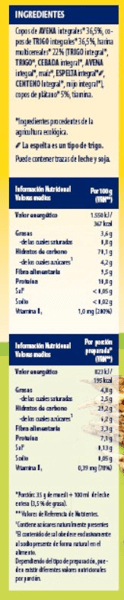 Detalle 2 de HiPP Biológico Mi Primer Desayuno Muesli 7 cereales +12m 6×200 g