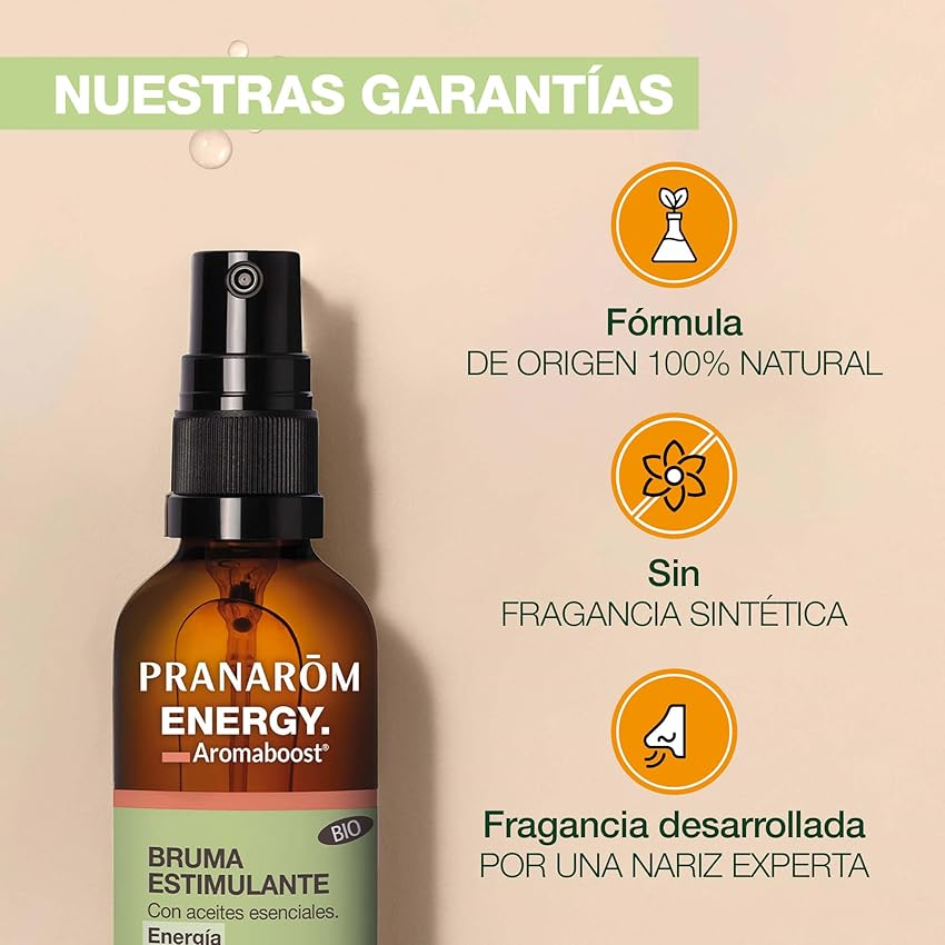 Thumbnail 1 de PRANARÔM Aromaboost Energy Bruma energizante 50 ml
