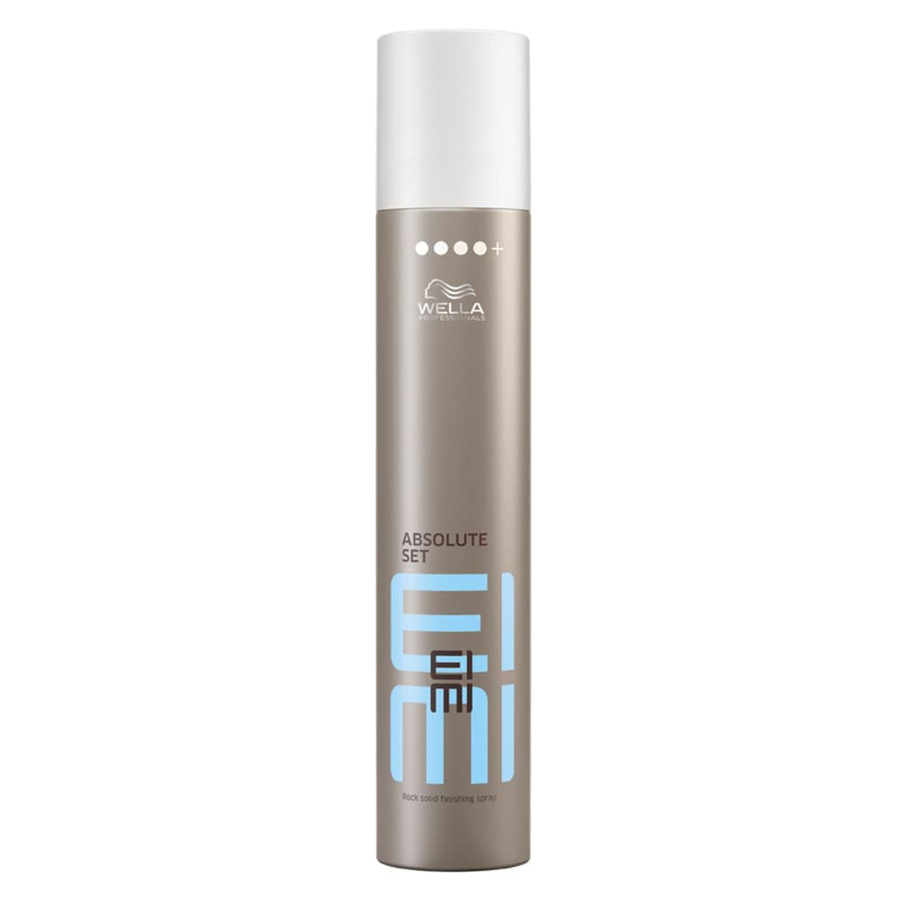 Detalle de Wella EIMI Absolute Set Haarlack Fixing Spray mit extra starkem Halt (4+) gegen Frizz – 1 x 300 ml
