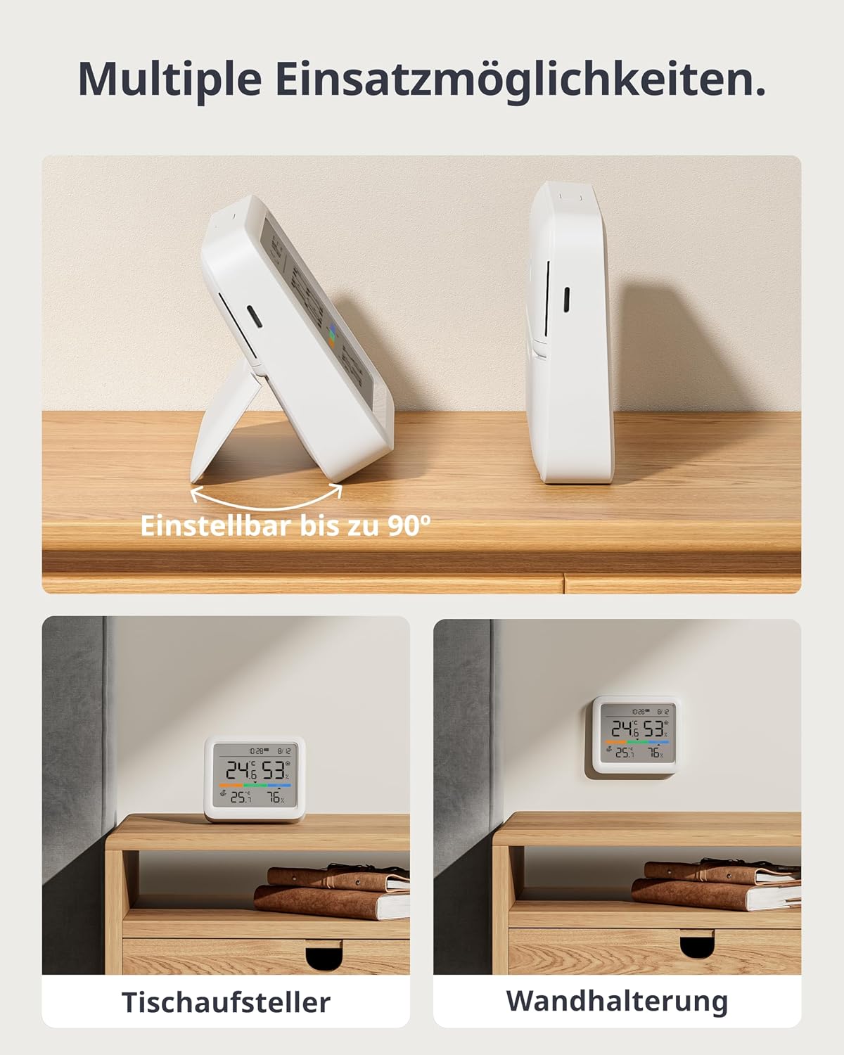 Thumbnail 5 de SwitchBot Meter Pro 9,14 cm Wetterstation