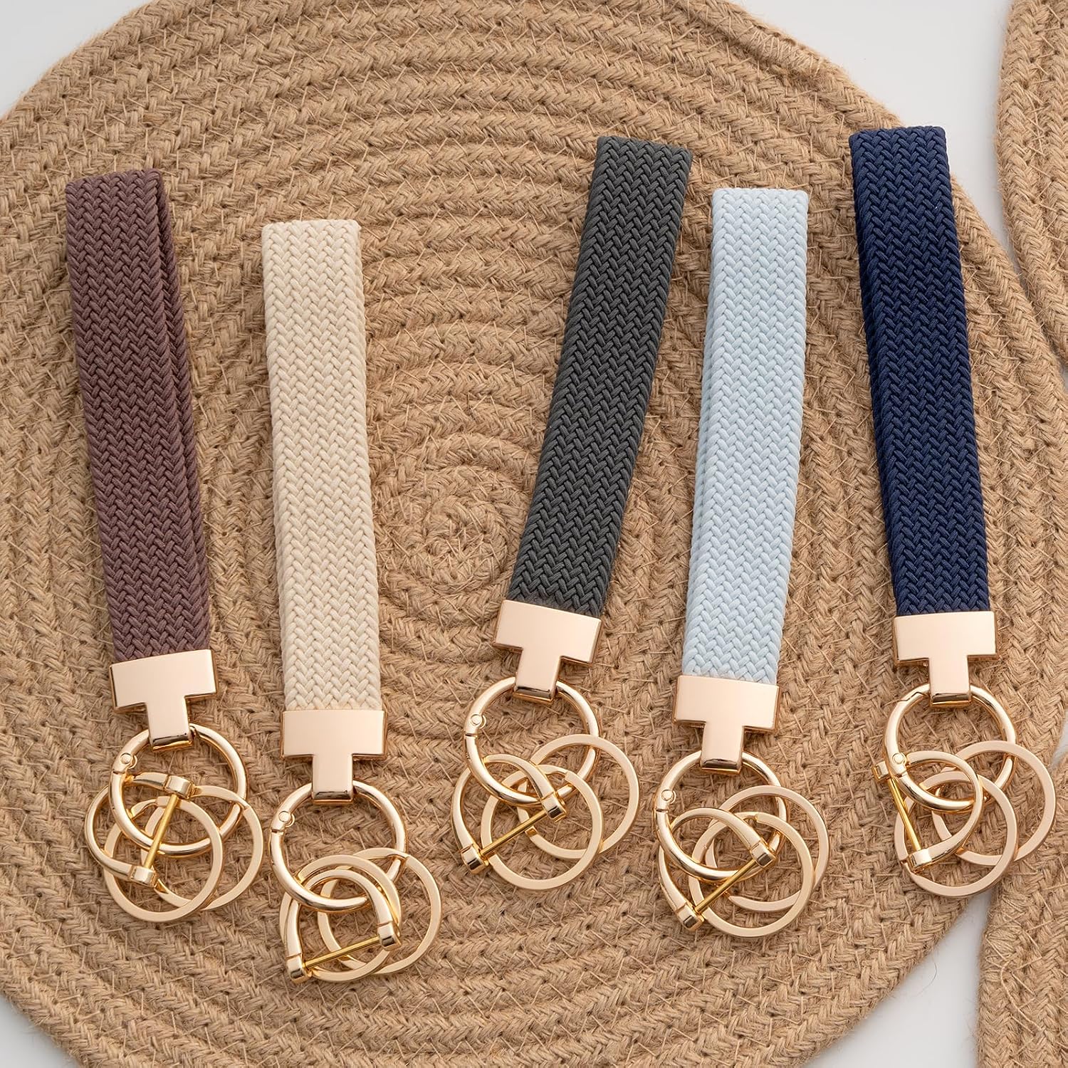 Thumbnail 6 de CHUQING Schlüsselanhänger Elegant – elastisches Schlüsselband für Auto- und Alltagsschlüssel