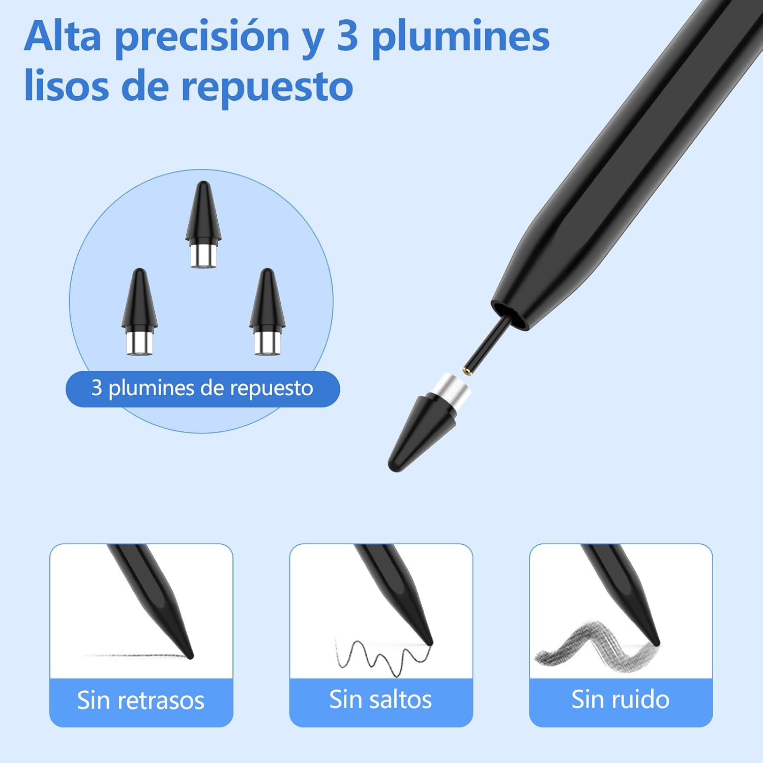Thumbnail 5 de Stylet Tablette HOTLIFE universel – stylet capacitif pour Android et plus