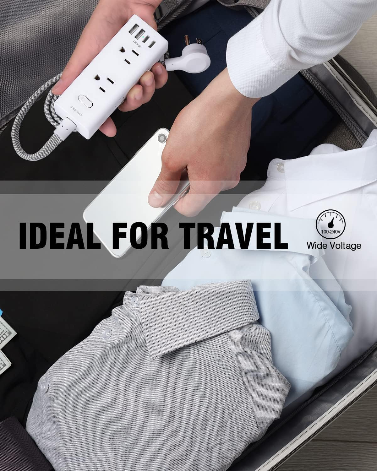 Thumbnail 6 de One Beat 6-Outlet Power Strip 900J 🔌