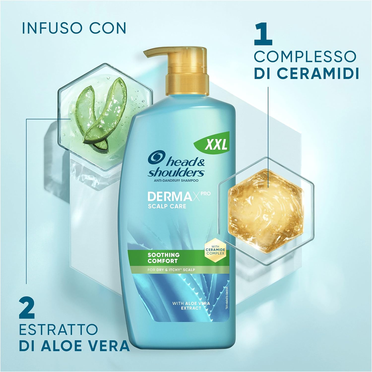 Detalle 1 de Head & Shoulders DermaXPro Lenitivo 800 ml
