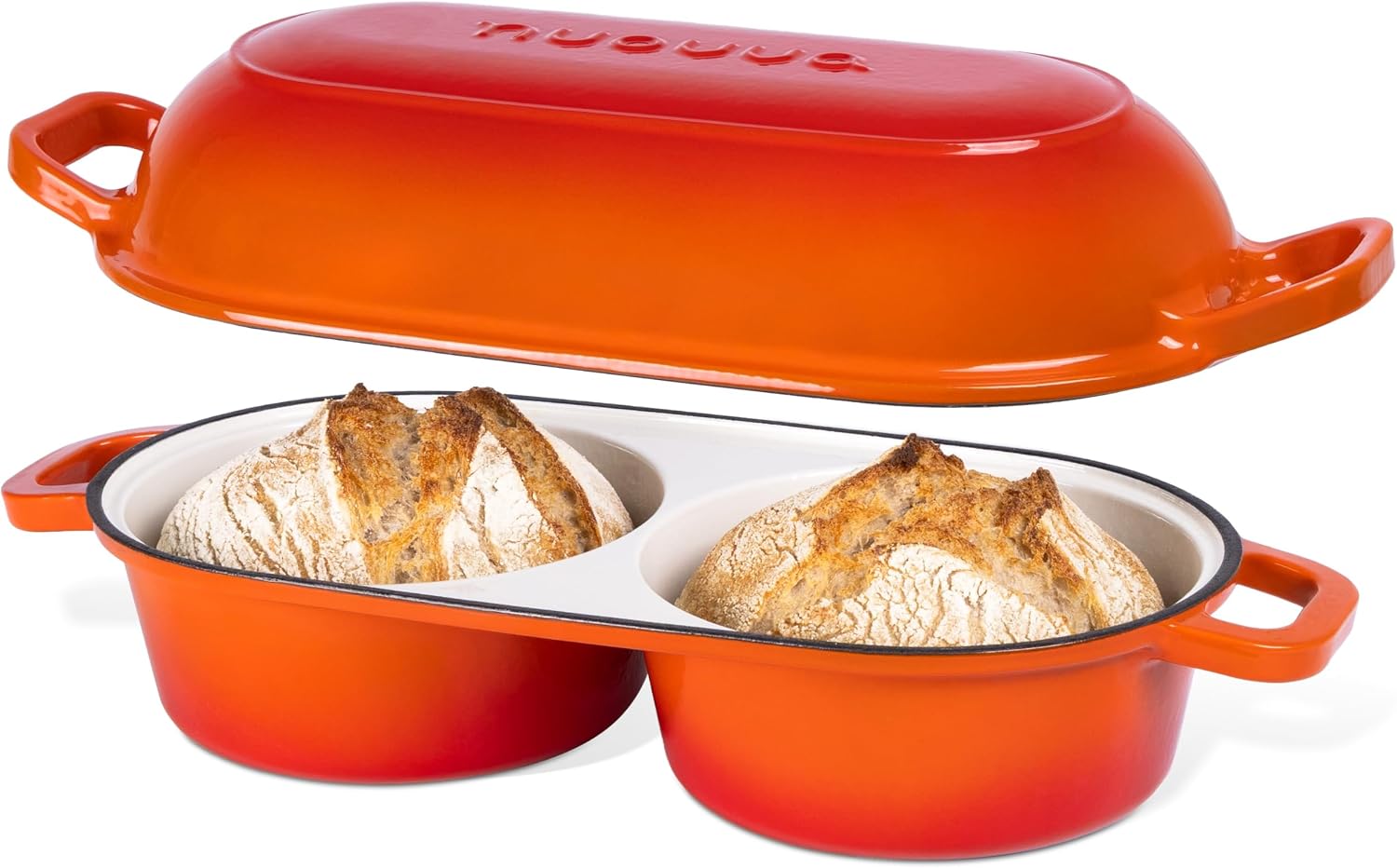 Detalle de Nuovva 16.5cm Enamelled Cast Iron Dutch Oven for Bread ๐ฒ