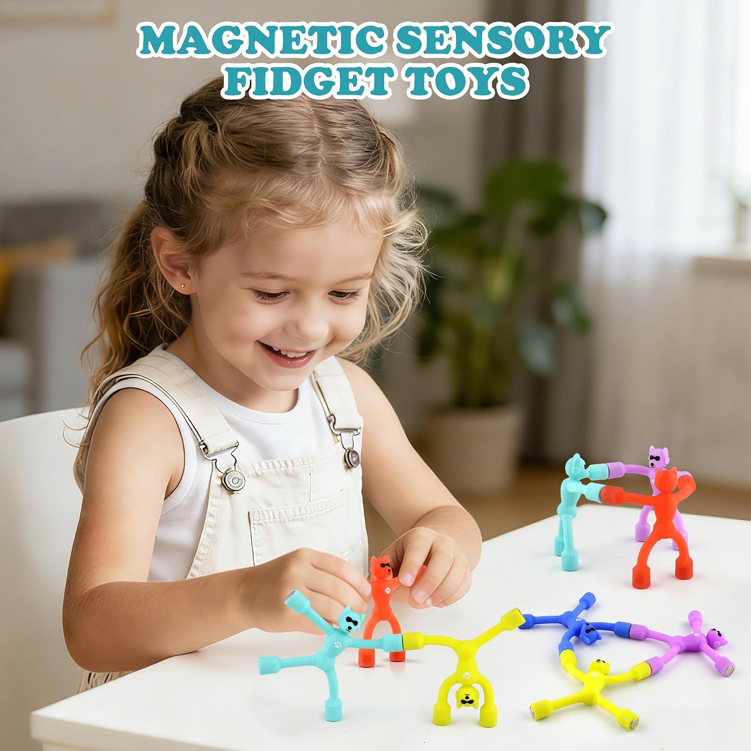 Detalle de HTSHO Magnetic Dog Fidget Toys, 10-Piece Set
