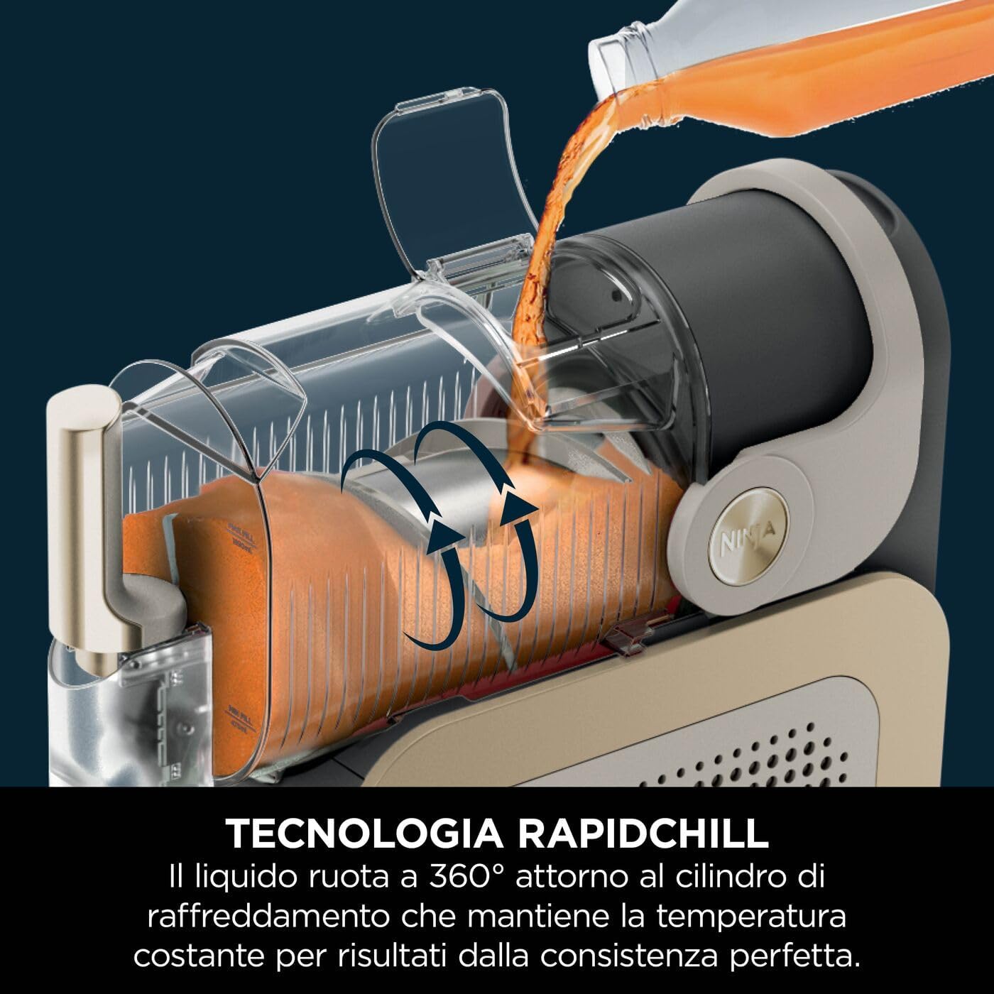 Thumbnail 6 de Ninja SLUSHi FS301EUSTGD, macchina per granite e frozen drink Pietra Oro