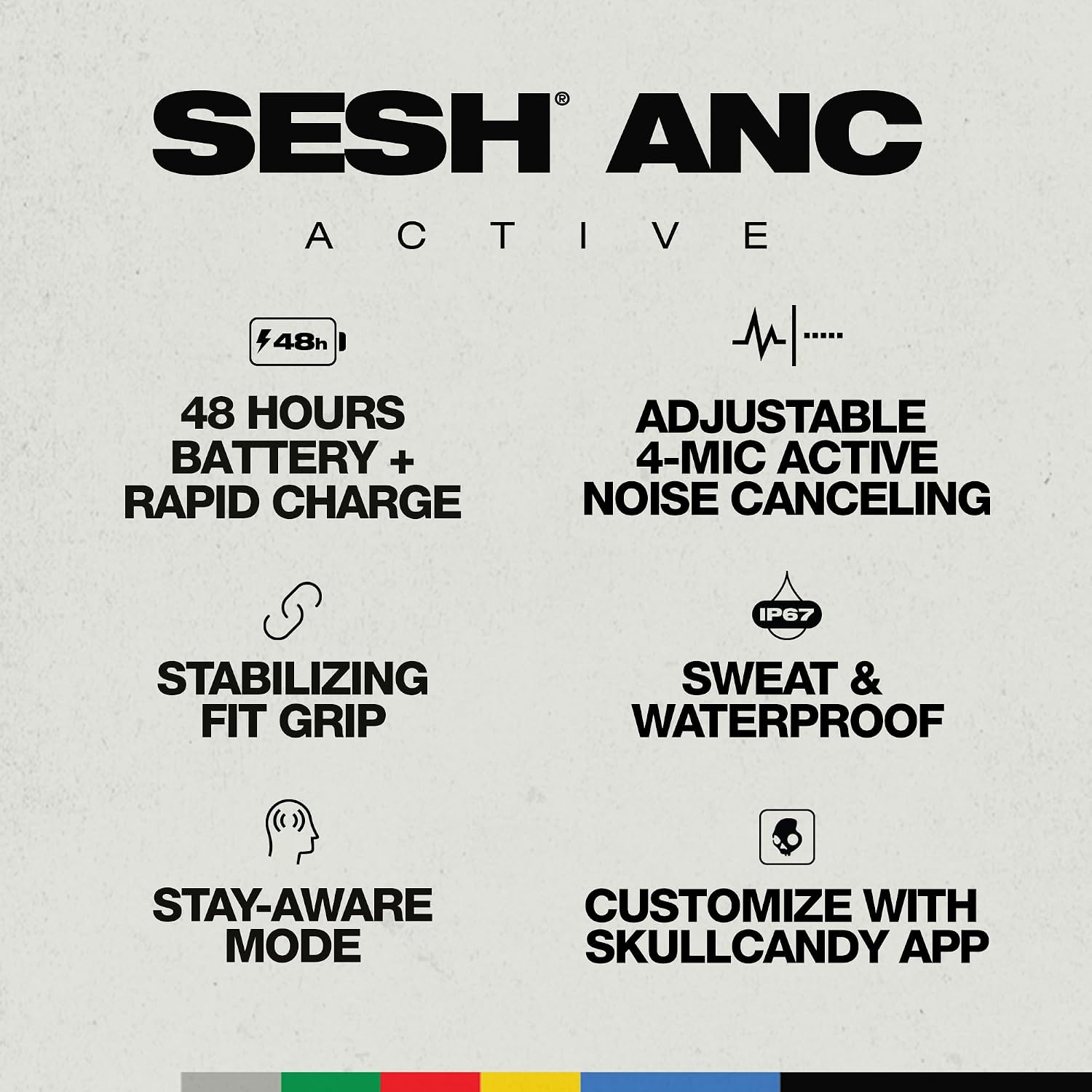 Thumbnail 1 de Skullcandy Sesh ANC auricolari wireless