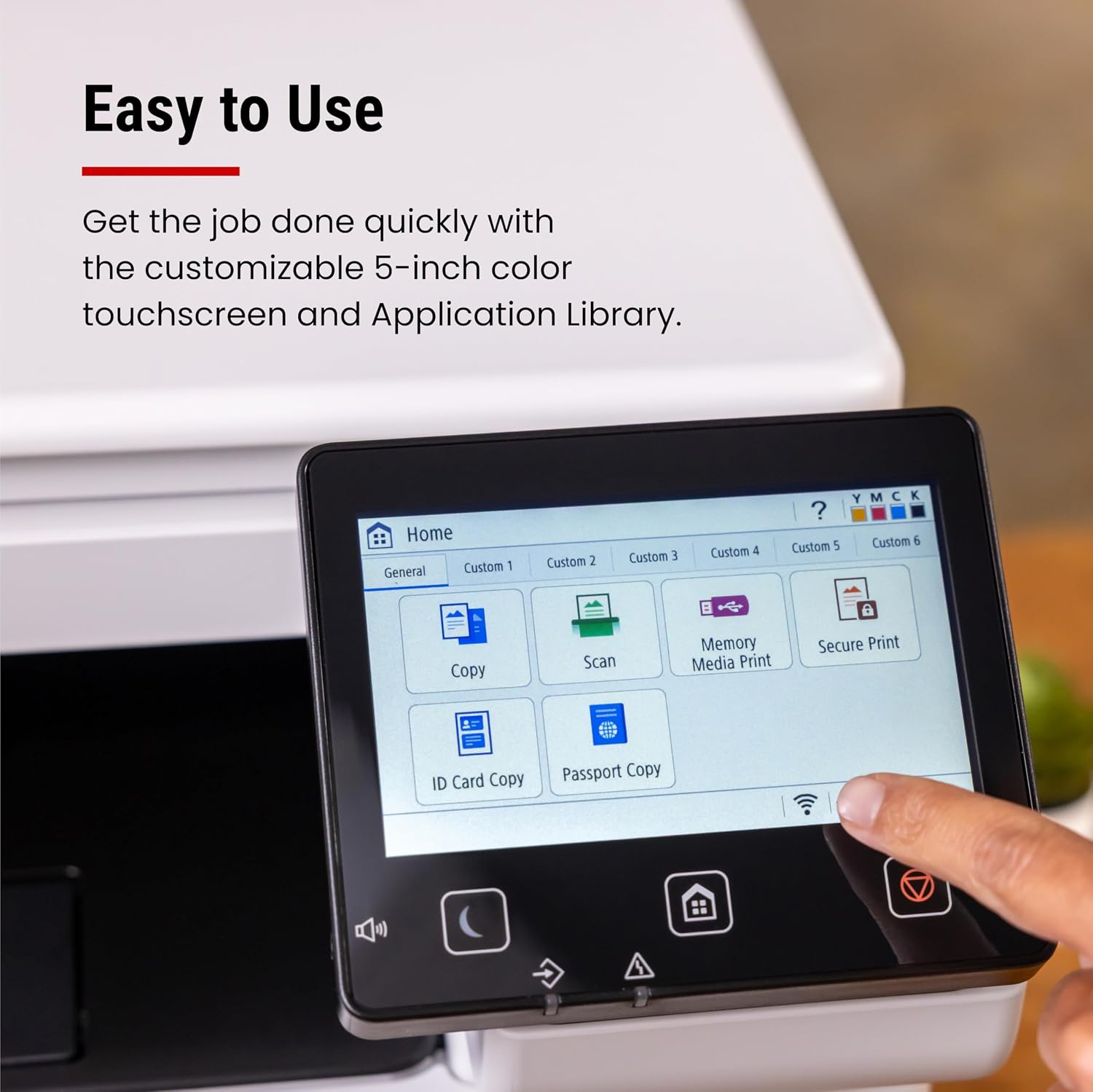Detalle de Canon color laser printer MF662Cdw