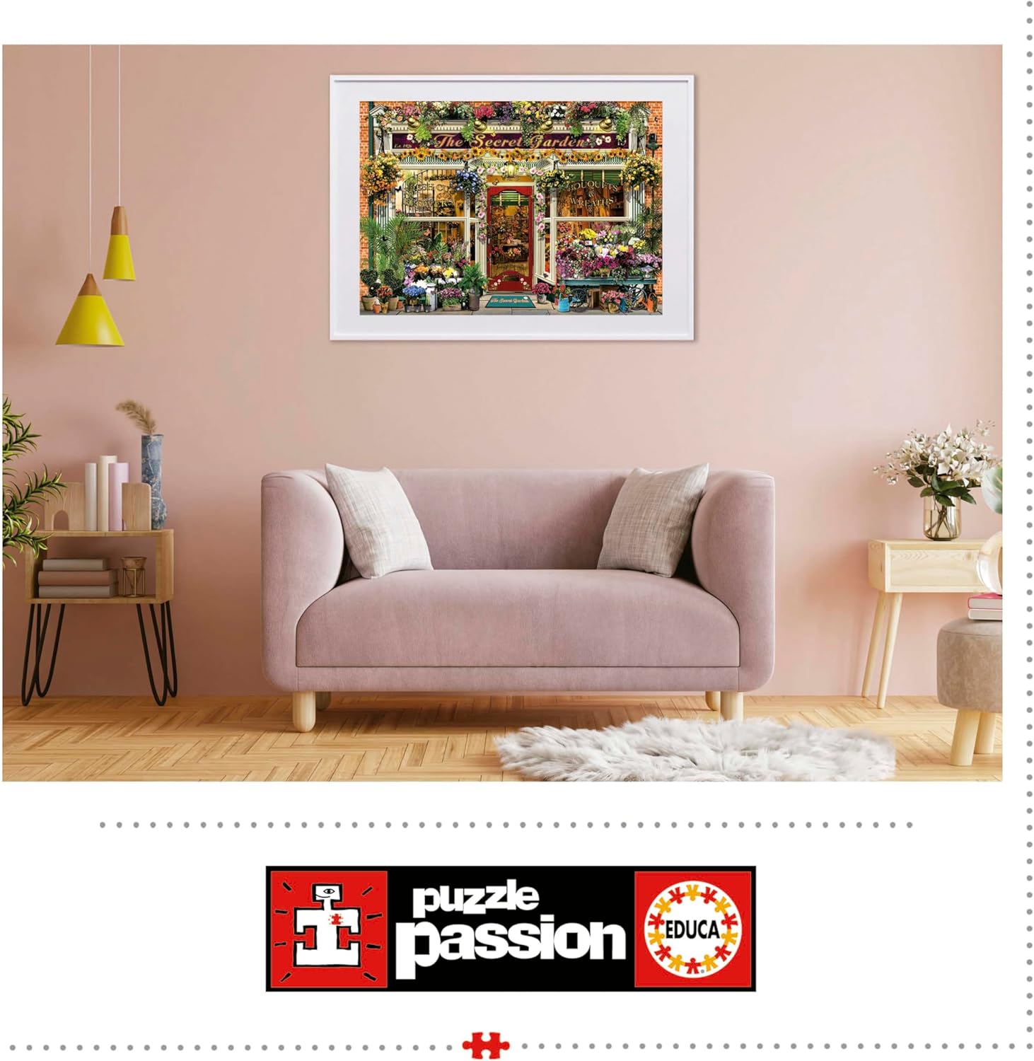 Thumbnail 3 de Puzzle Educa 1500 pièces Le Jardin Secret (85 x 60 cm) – dès 14 ans