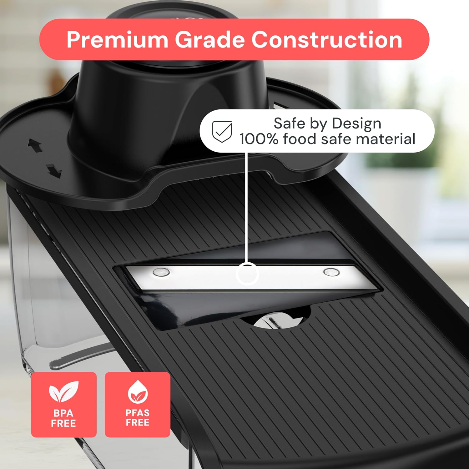 Detalle 1 de Fullstar Mandoline Vegetable Slicer, 5-Cup Container