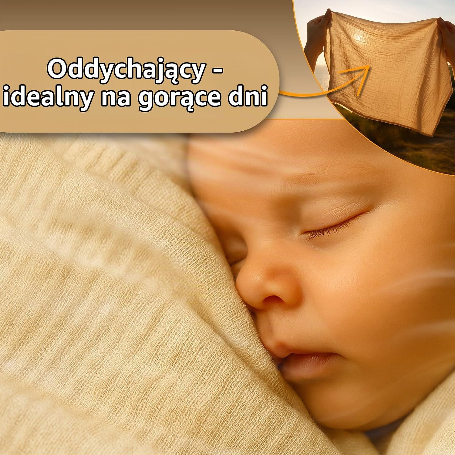 Detalle de Amazinggirl Tkanina muślinowa, szara bawełna, odcinek 5 m