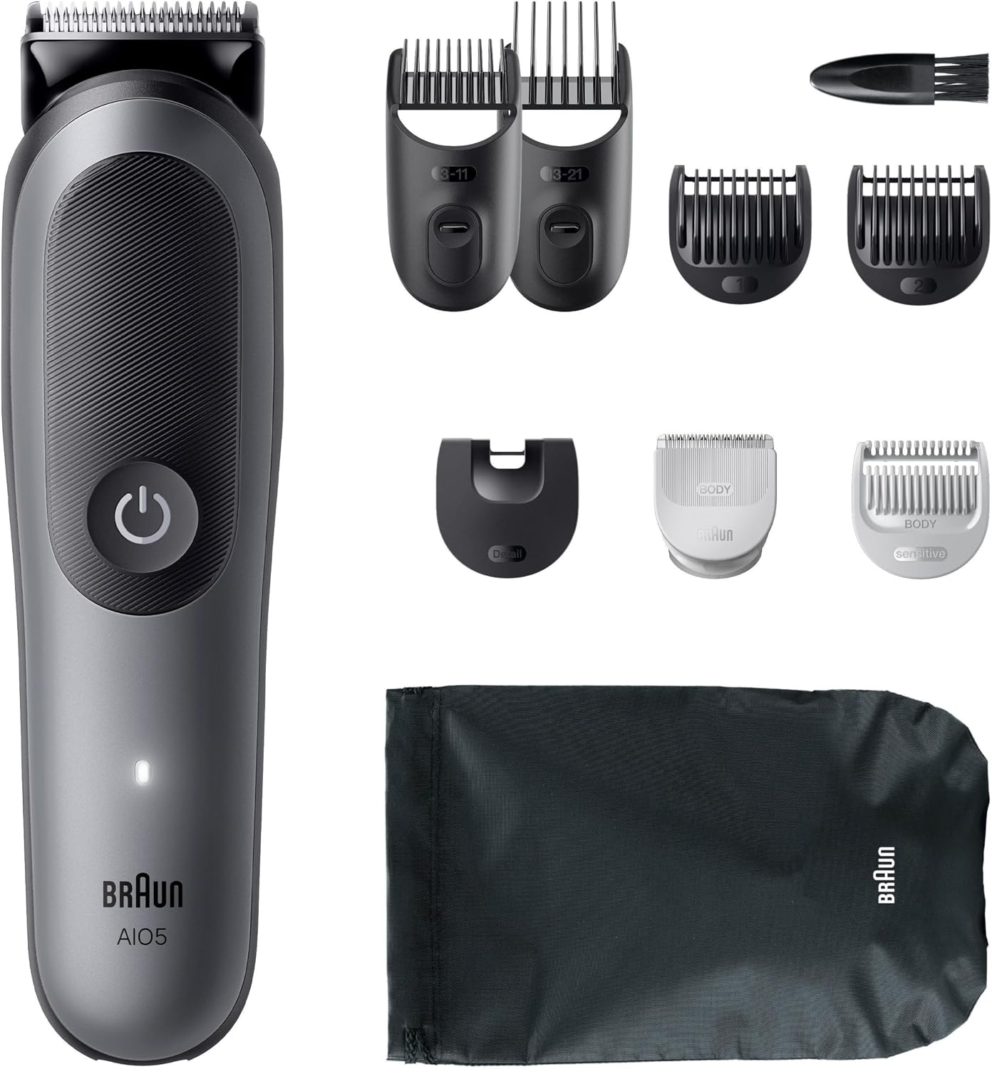 Thumbnail 5 de Braun AIO5545 Multigroom 120 Min Trimmer