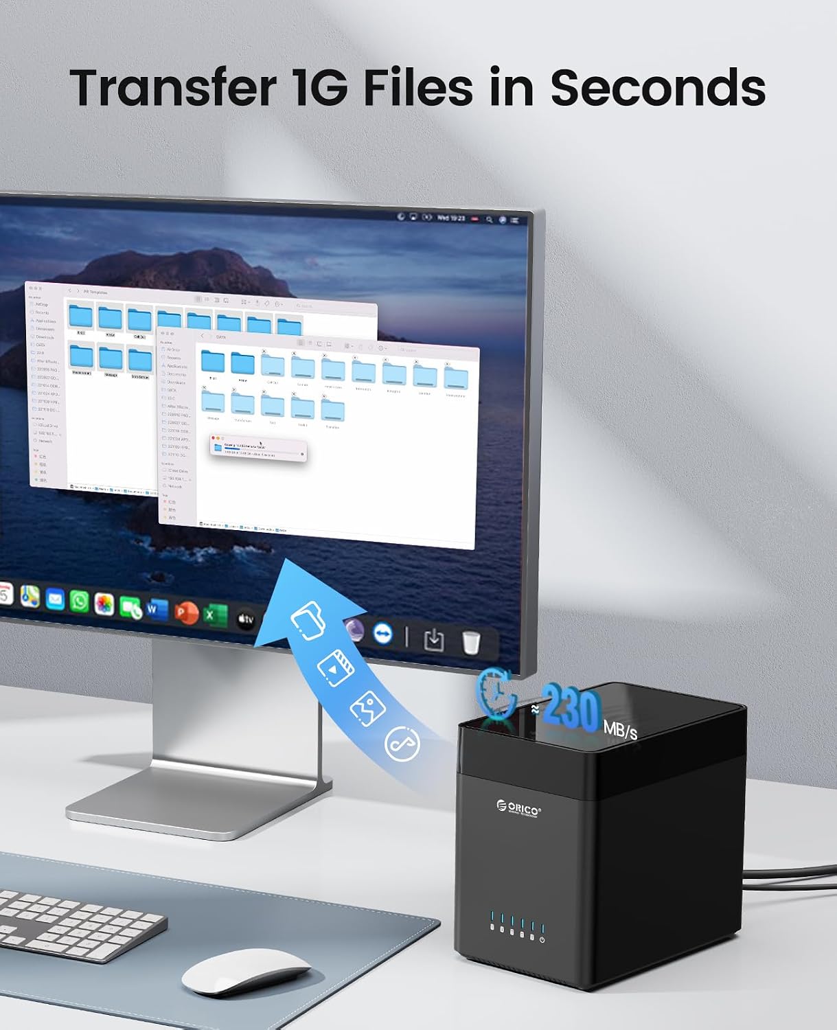 Detalle 2 de ORICO Docking Station 5 Bay USB 3.0