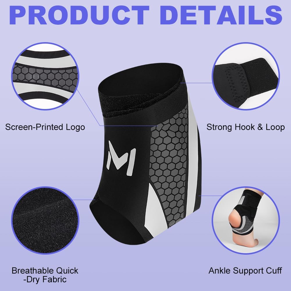 Detalle de Beugo 5552005 enkelbandage met Y-design, verstelbare band, 2 stuks