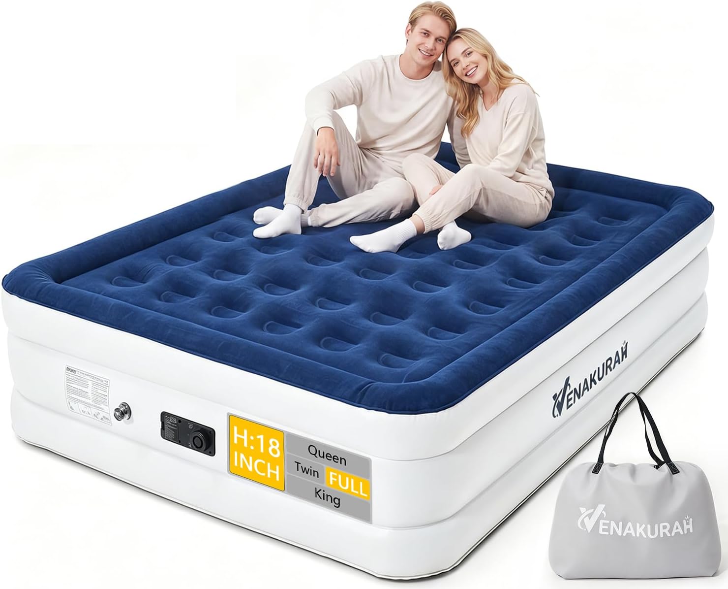 Detalle de Full Air Mattress, 18-Inch