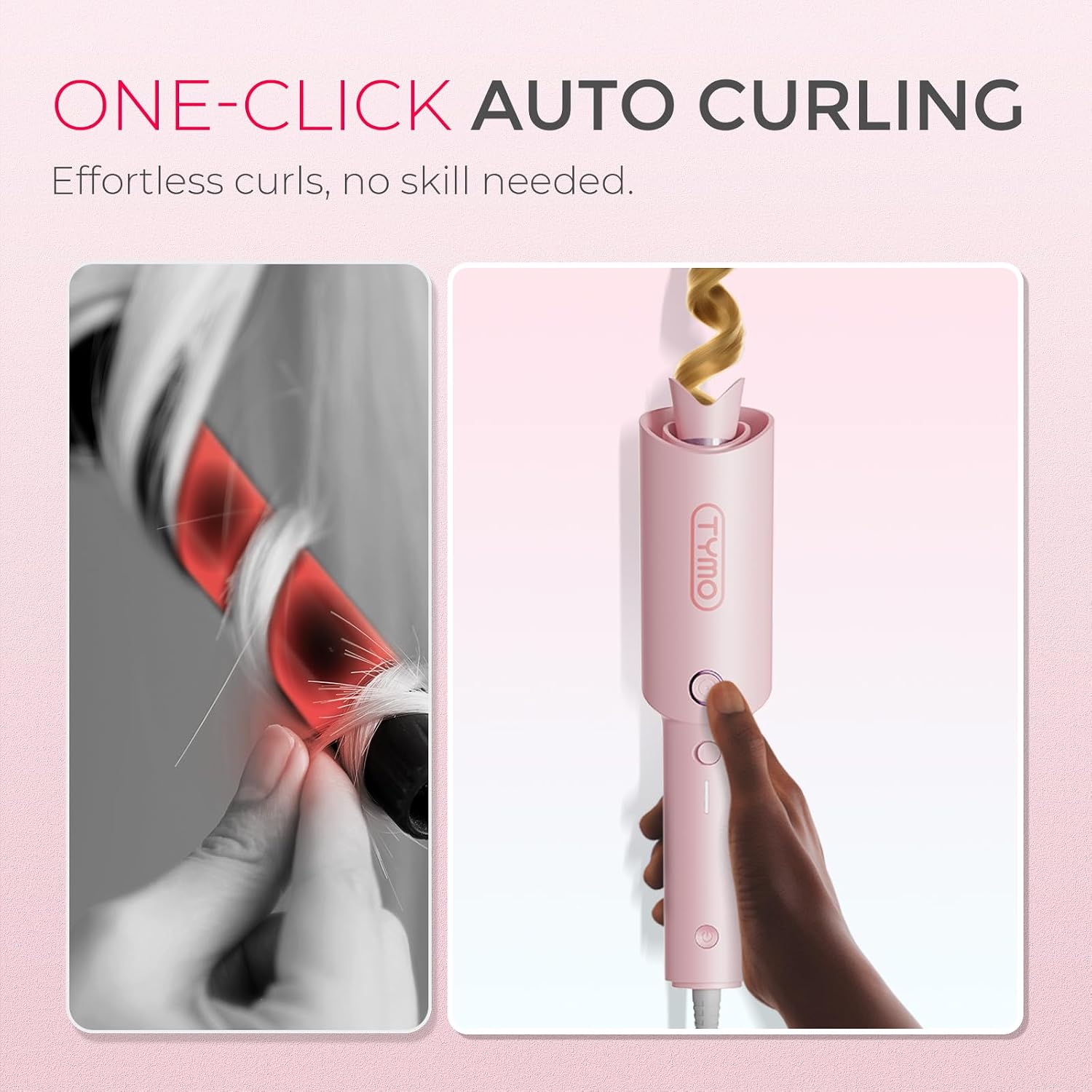 Detalle 2 de TYMO CURLPRO automatic curler 500M ions 💇♀