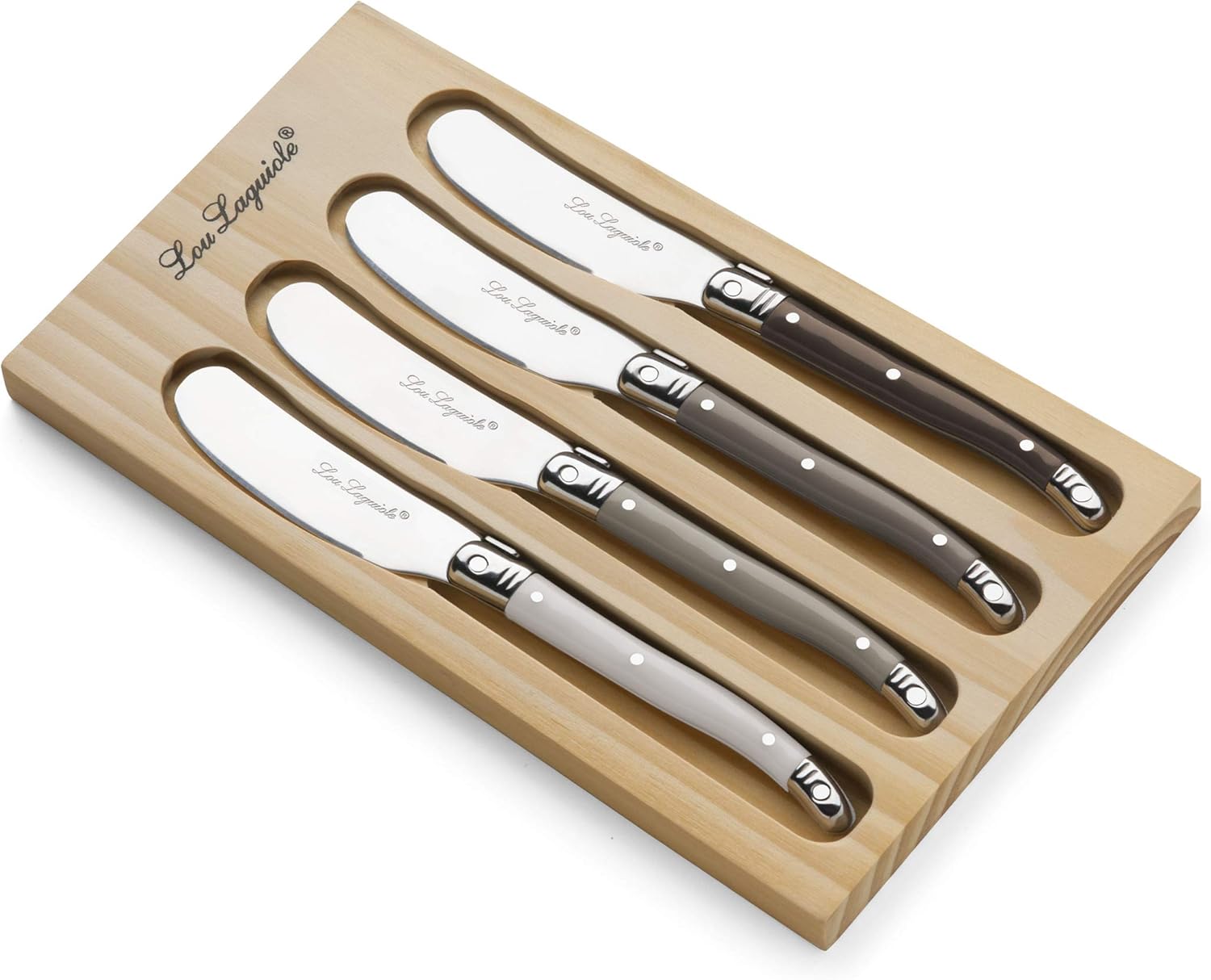 Thumbnail 5 de Lou Laguiole Tradición Cuchillo de Cocina, 4 Unidades 🍴