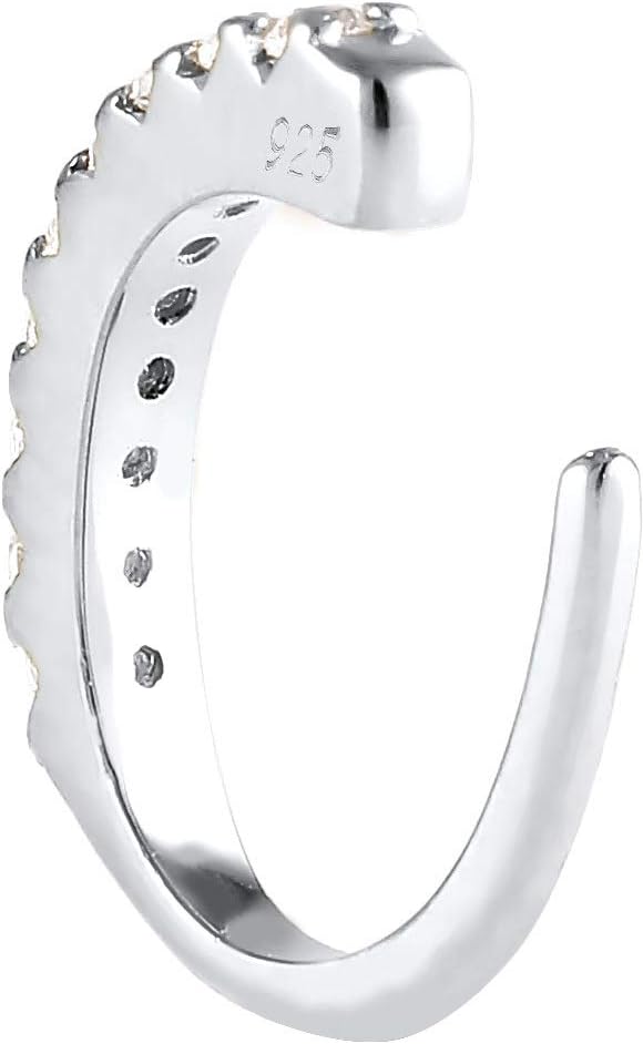 Detalle 2 de Elli Earcuff Silber 925 Ohrmanschette 15mm