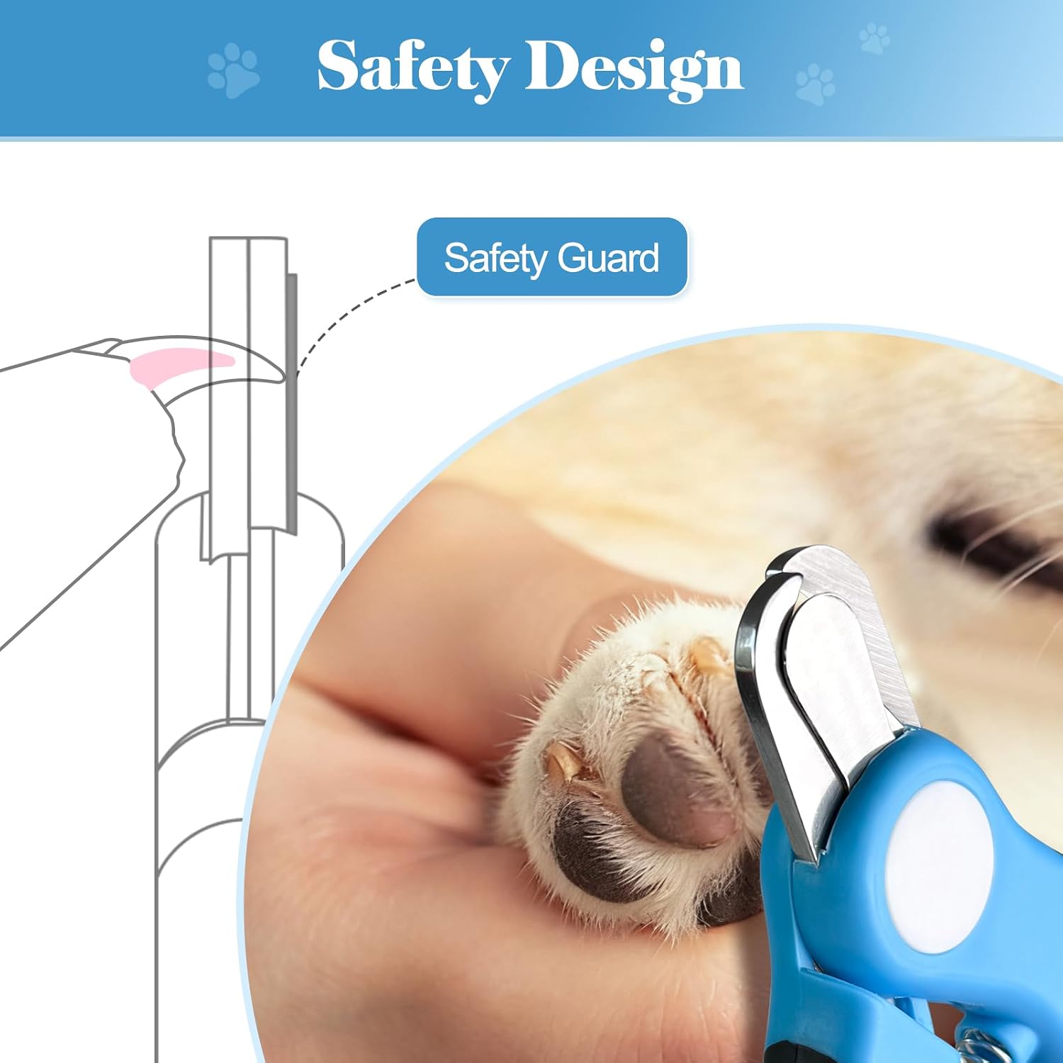 Thumbnail 3 de Swihauk Dog Nail Clippers, Stainless Steel