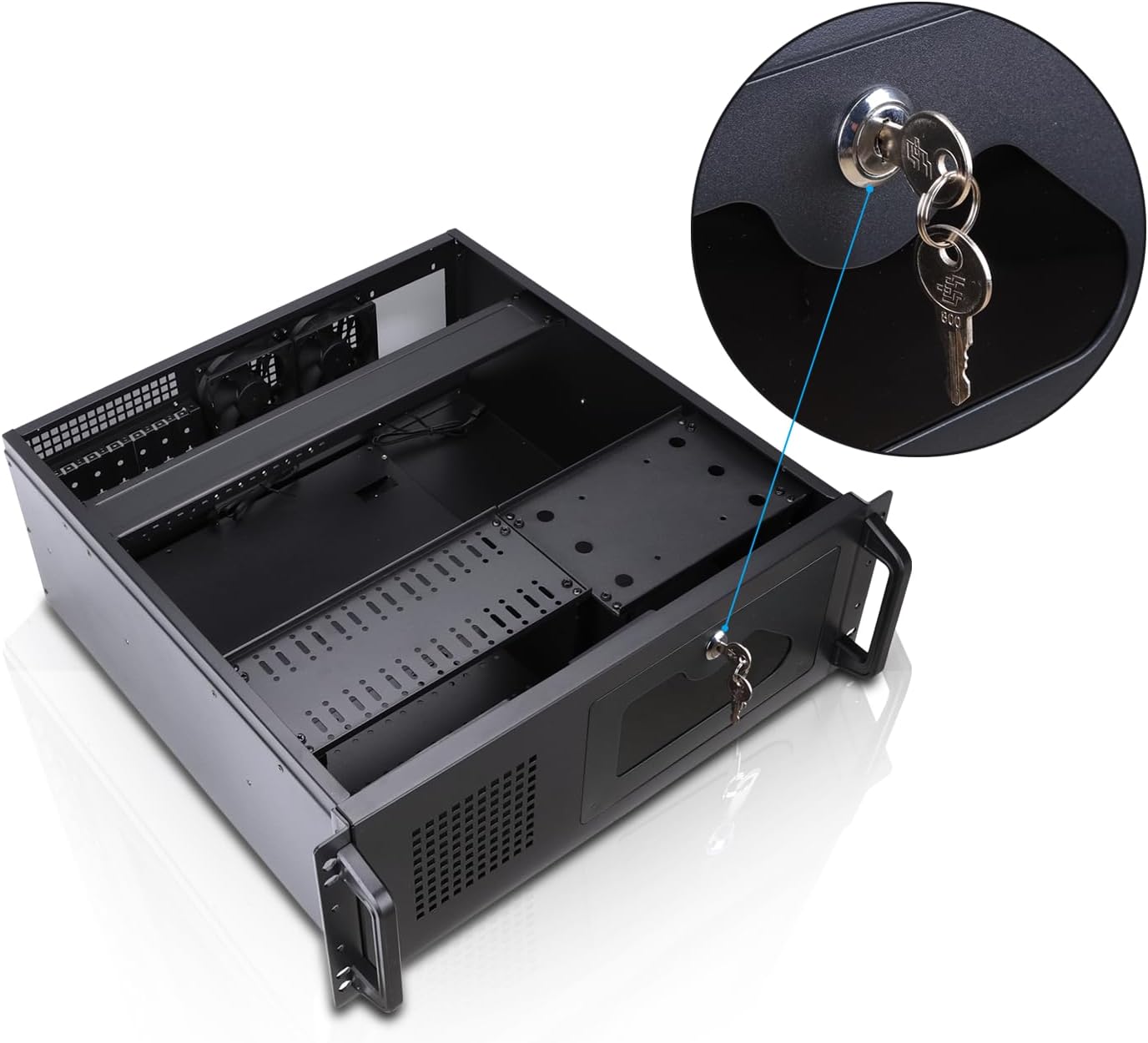Detalle de Rosewill 4U Server Chassis