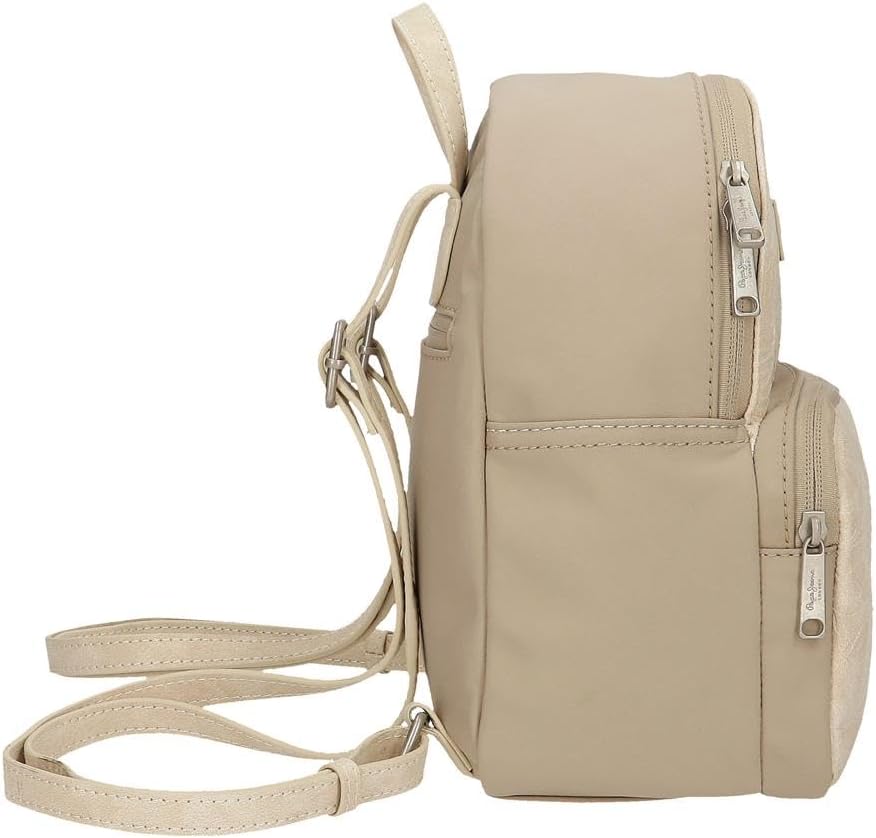Detalle 2 de Pepe Jeans Jana Mochila Casual Beige 20x25,5x10 cm