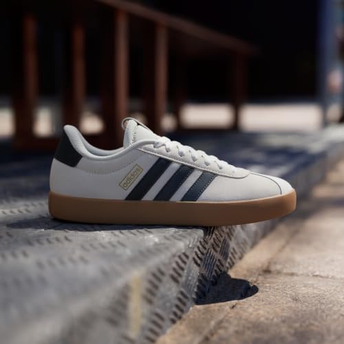 Detalle 2 de Adidas Mujer VL Court 3.0 Shoes 37 1/3 EU — Off White/Grey Six/Gold Metallic
