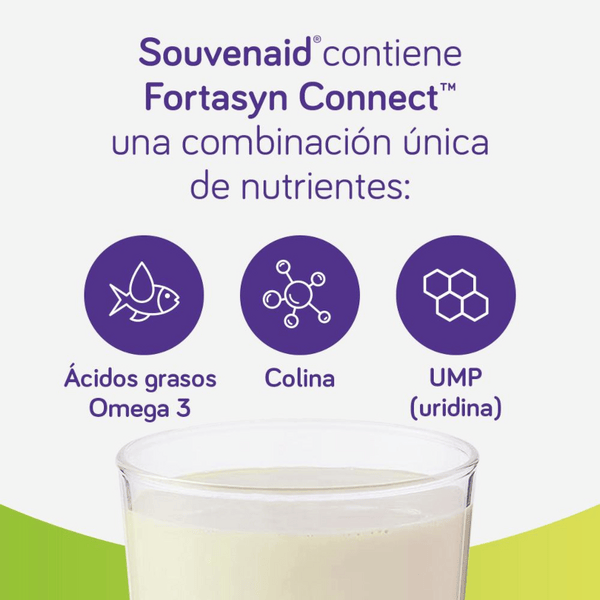 Detalle 2 de Souvenaid Sabor Vainilla bebida 32x125 ml