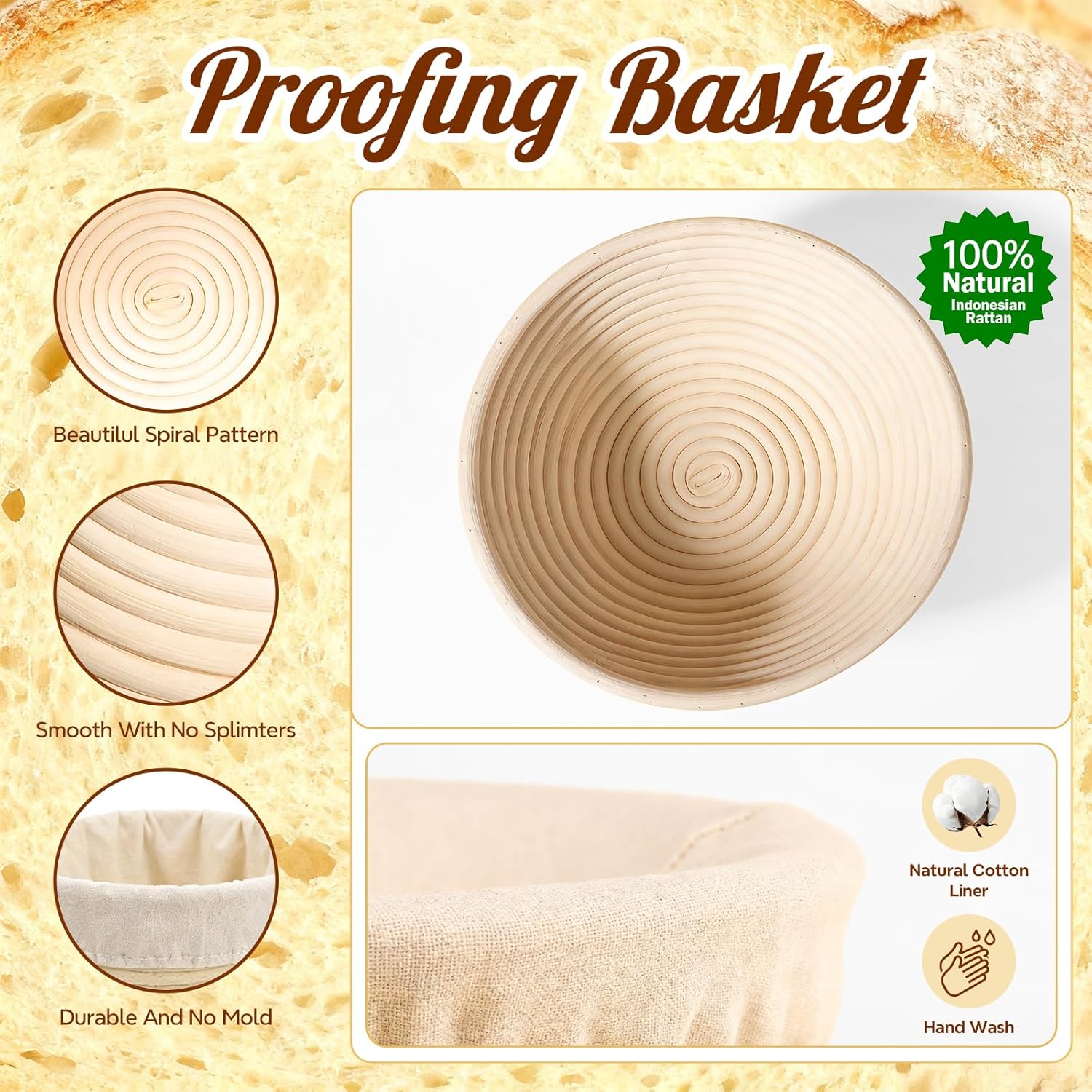 Detalle de Sourdough Starter Kit 1000ml Jar