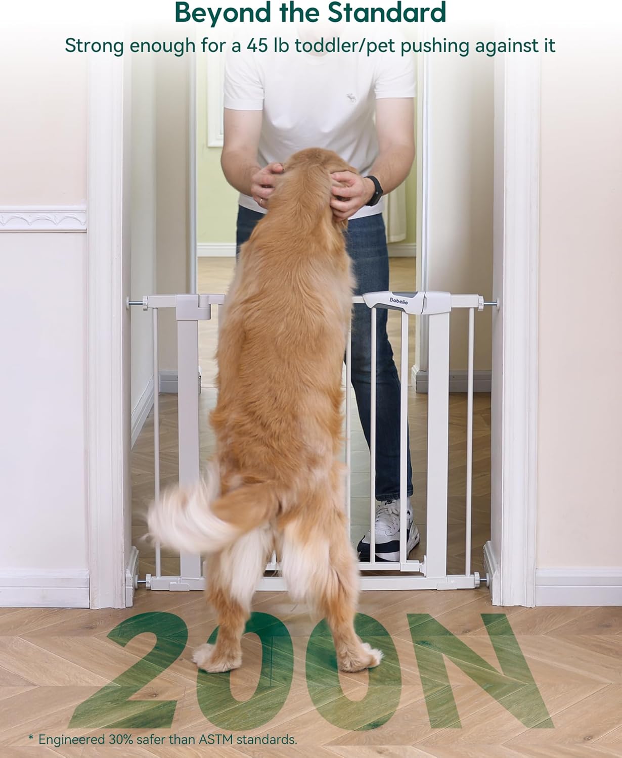 Thumbnail 1 de BABELIO Safety Gate 26-40" for Doorways 📐