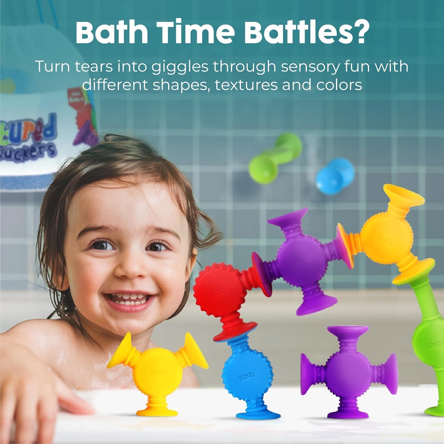 Detalle 2 de BUNMO Bath Toys 10-Pack