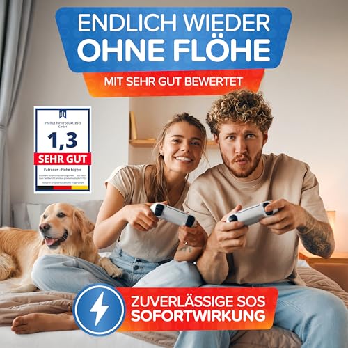 Thumbnail 7 de Patronus Flöhe Power Fogger – maximale Sofortwirkung 2x150 ml
