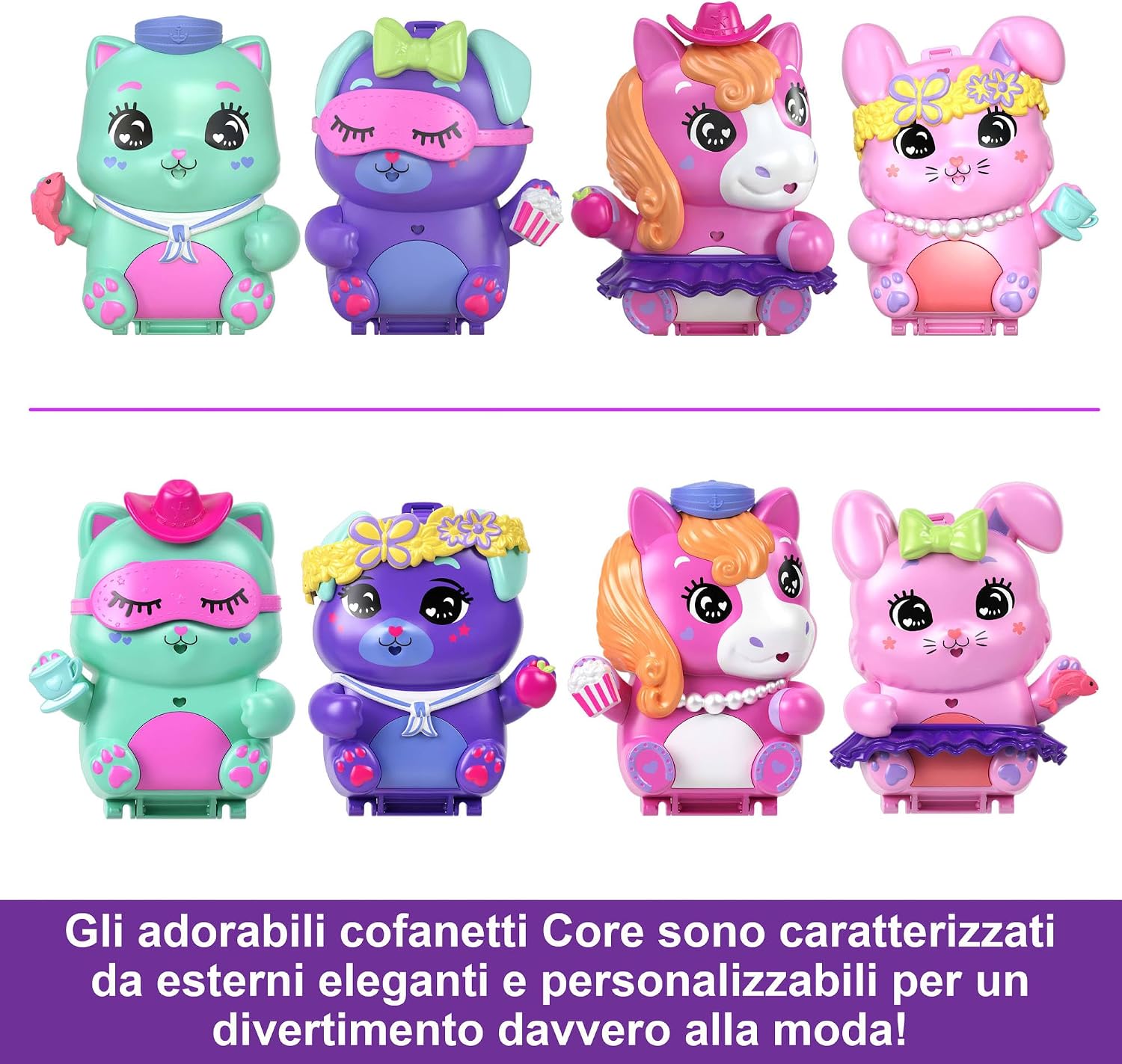 Detalle de Polly Pocket JCR40 Coniglietto Ora del Tè