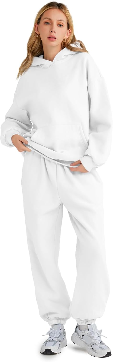 Thumbnail 1 de AUTOMET Womens 2 Piece Outfits Lounge Hoodie Sweatsuit Sets Plus Size Fall Fashion