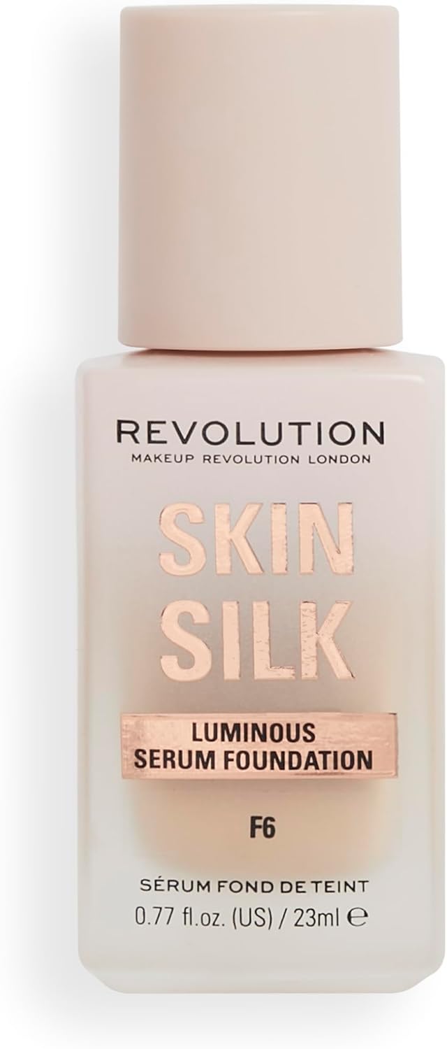 Thumbnail 1 de Makeup Revolution Skin Silk Serum Foundation 💧 Light to Medium Coverage