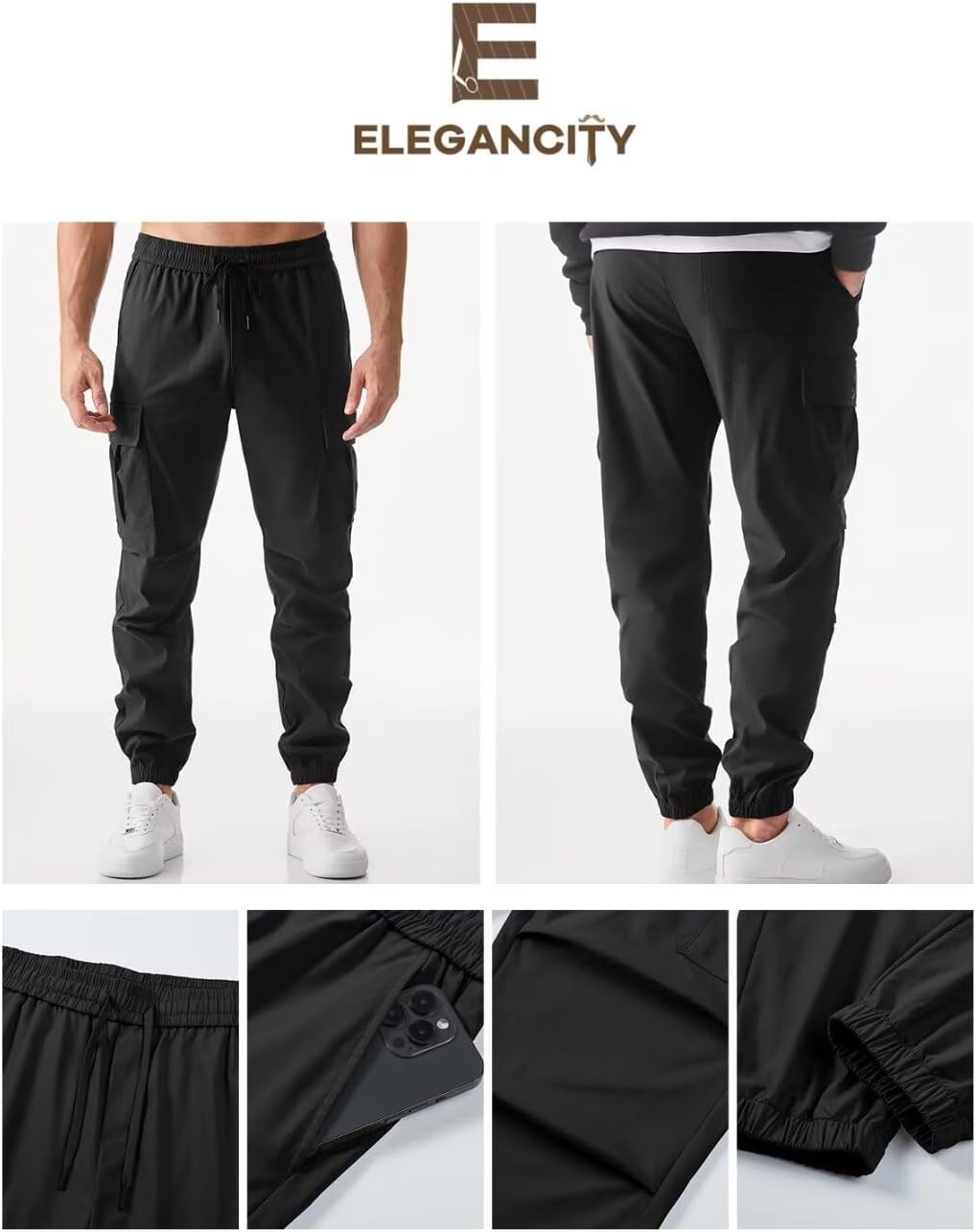 Thumbnail 4 de Elegancity Cargo Work Trousers