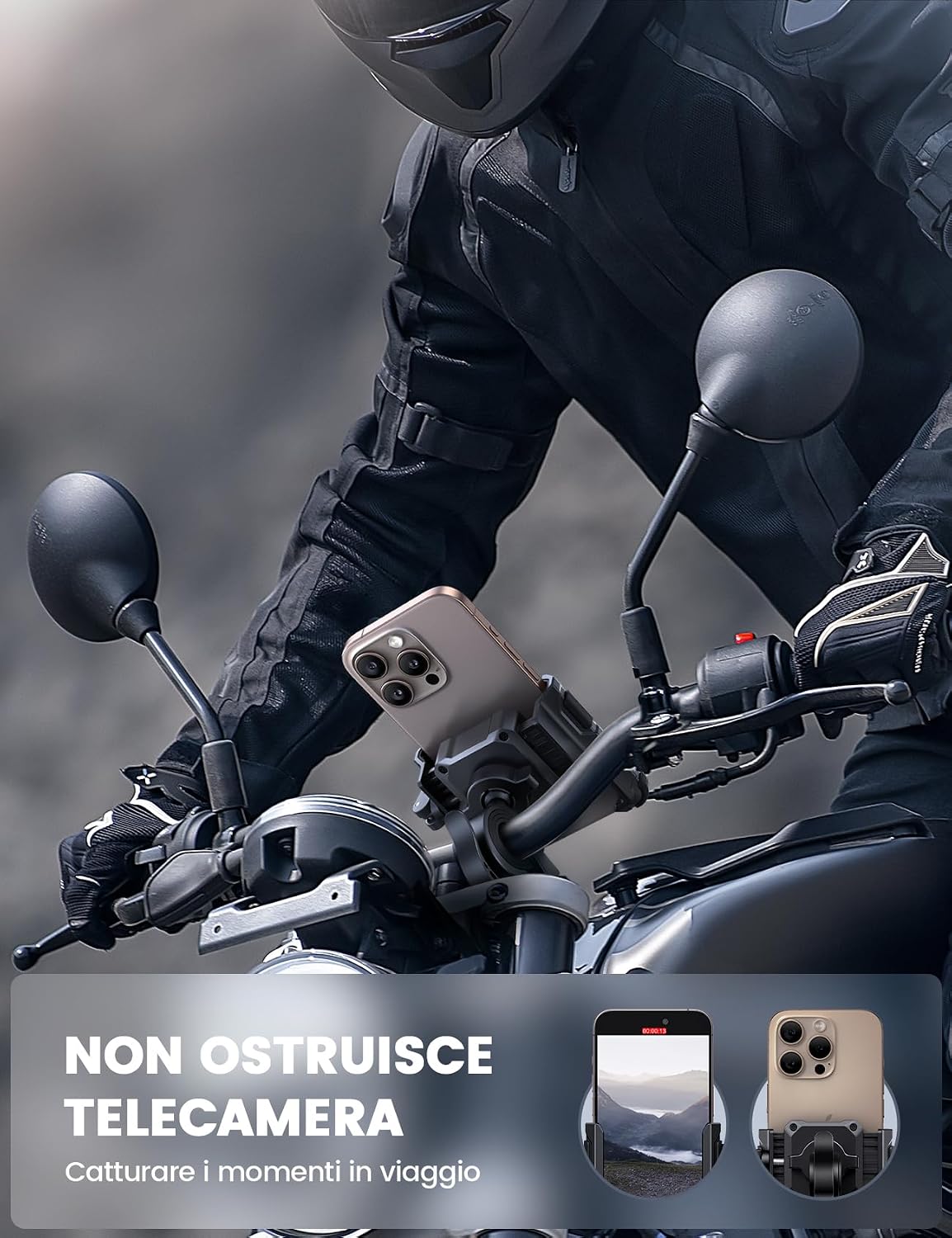Thumbnail 1 de Lamicall Supporto Telefono Bicicletta 360°