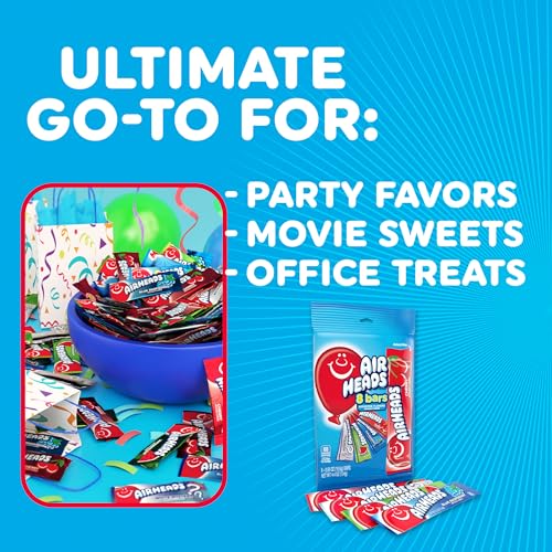 Thumbnail 7 de Airheads Full-Size Candy Bars, Assorted Taffy Variety Pack, 60 Count Box