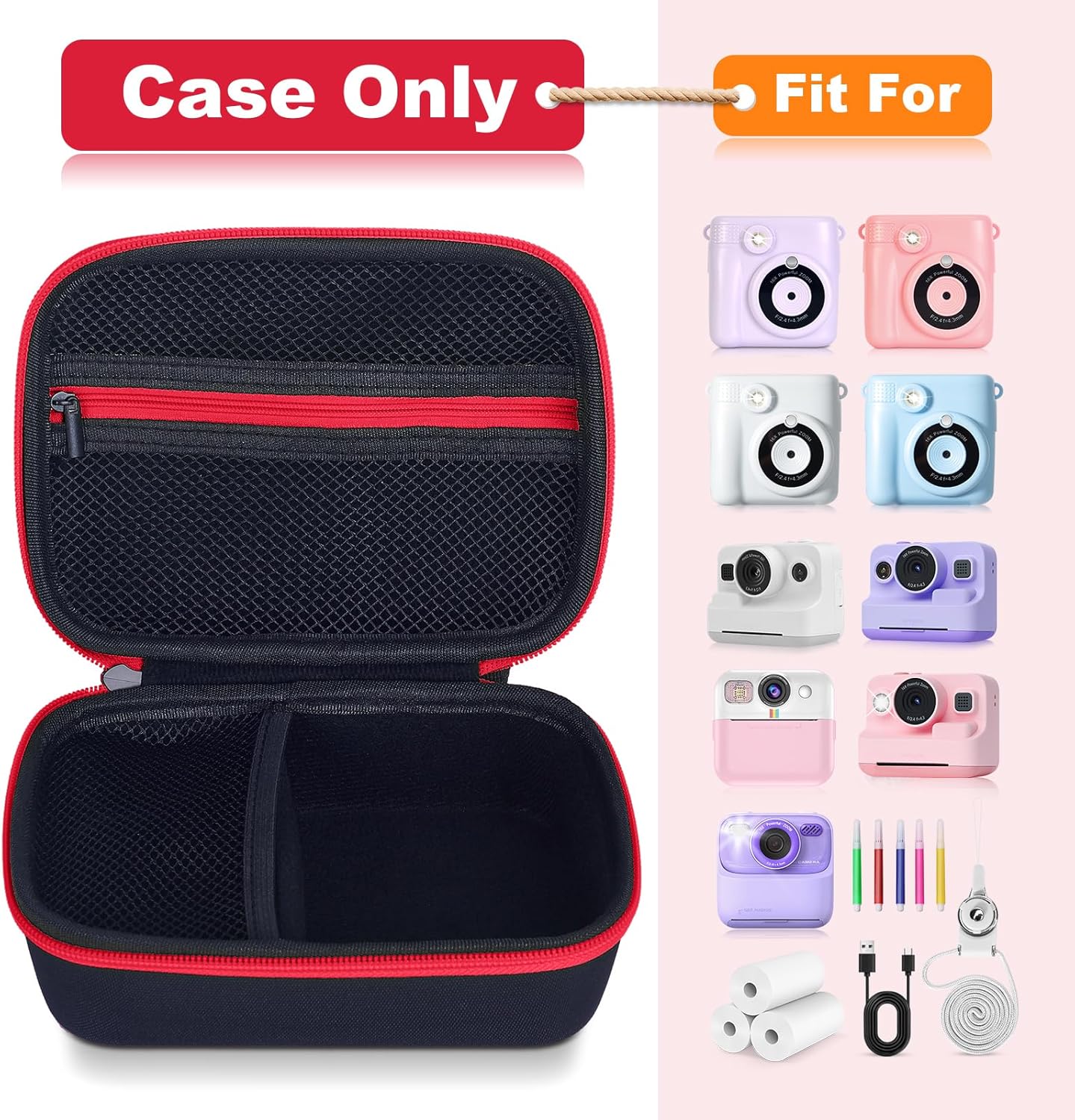 Thumbnail 1 de Hikkon Etui appareil photo enfants 6,69"