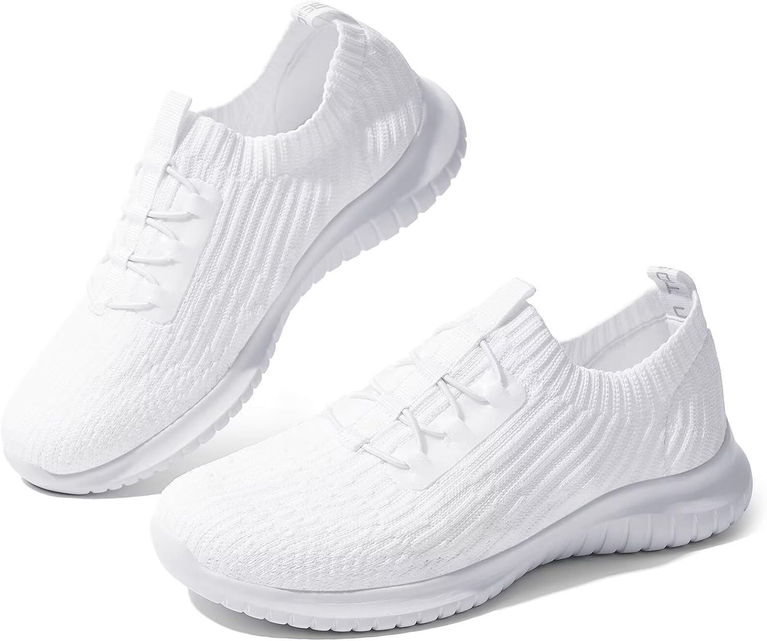 Detalle de TIOSEBON Slip On Shoes Women: Lightweight, Breathable Walking Trainers with Memory Foam