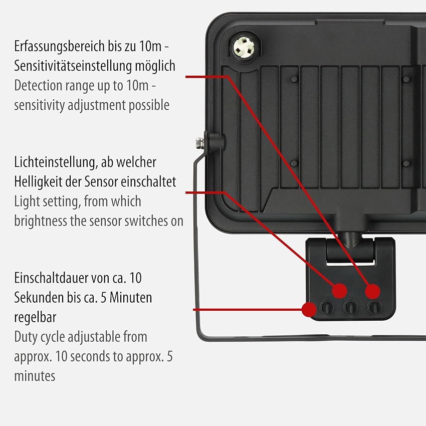 Thumbnail 3 de Brennenstuhl JARO 7060 P foco exterior 50W con sensor 💡