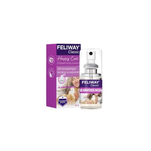Detalle de FELIWAY Classic Spray Calmante per Gatti, 60 ml: tranquillità a casa e in viaggio