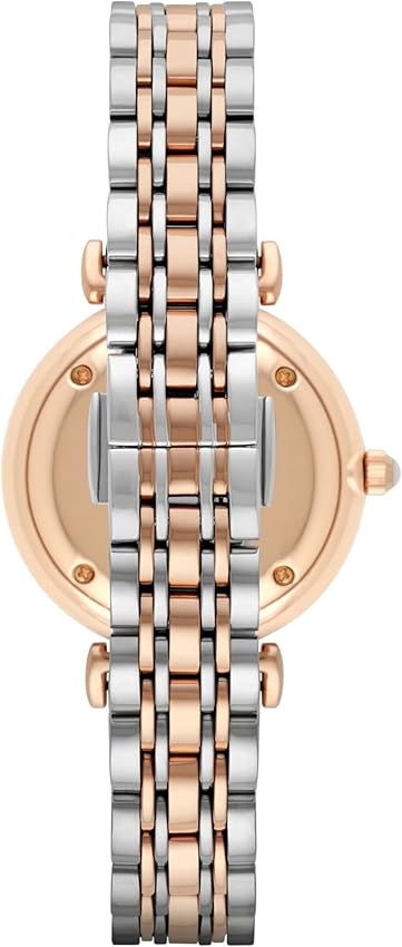 Detalle 2 de Emporio Armani AR1926 reloj mujer cuarzo oro rosa/plata