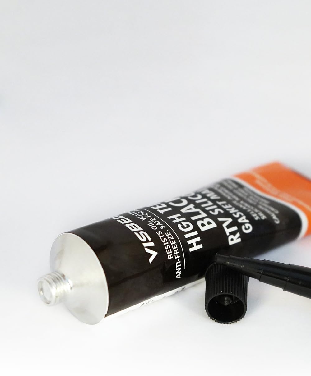 Thumbnail 3 de Visbella High Temperature RTV Silicone Gasket Maker (3.7 OZ, Black)