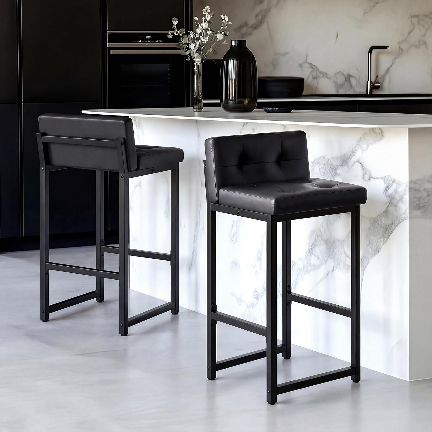 Detalle de Juoerce Counter-Height Bar Stools, Set of 2
